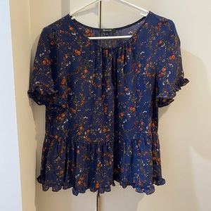 Madewell Top Floral - Small